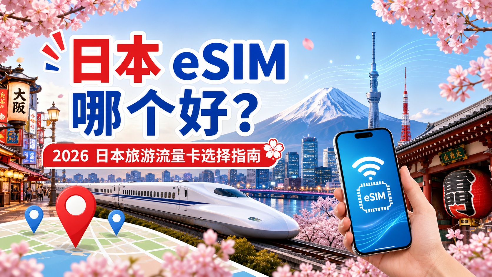 日本 eSIM 哪个好,2026 日本旅游流量卡选择指南