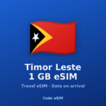 Timor Leste 1 GB eSIM 1GB / 7 days · TSimTech 4G - TSimTech