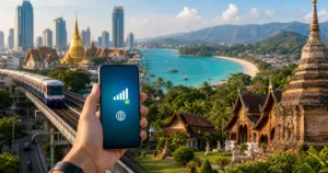 Thailand eSIM travel in Bangkok, Phuket and Chiang Mai
